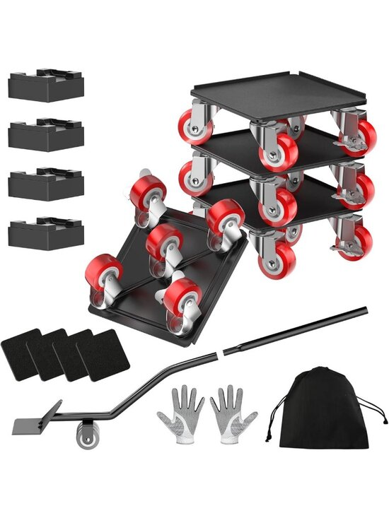 Other - Heavy-Duty Furniture Dolly - 1000LBS Capacity, Rolling Movers with Wheels